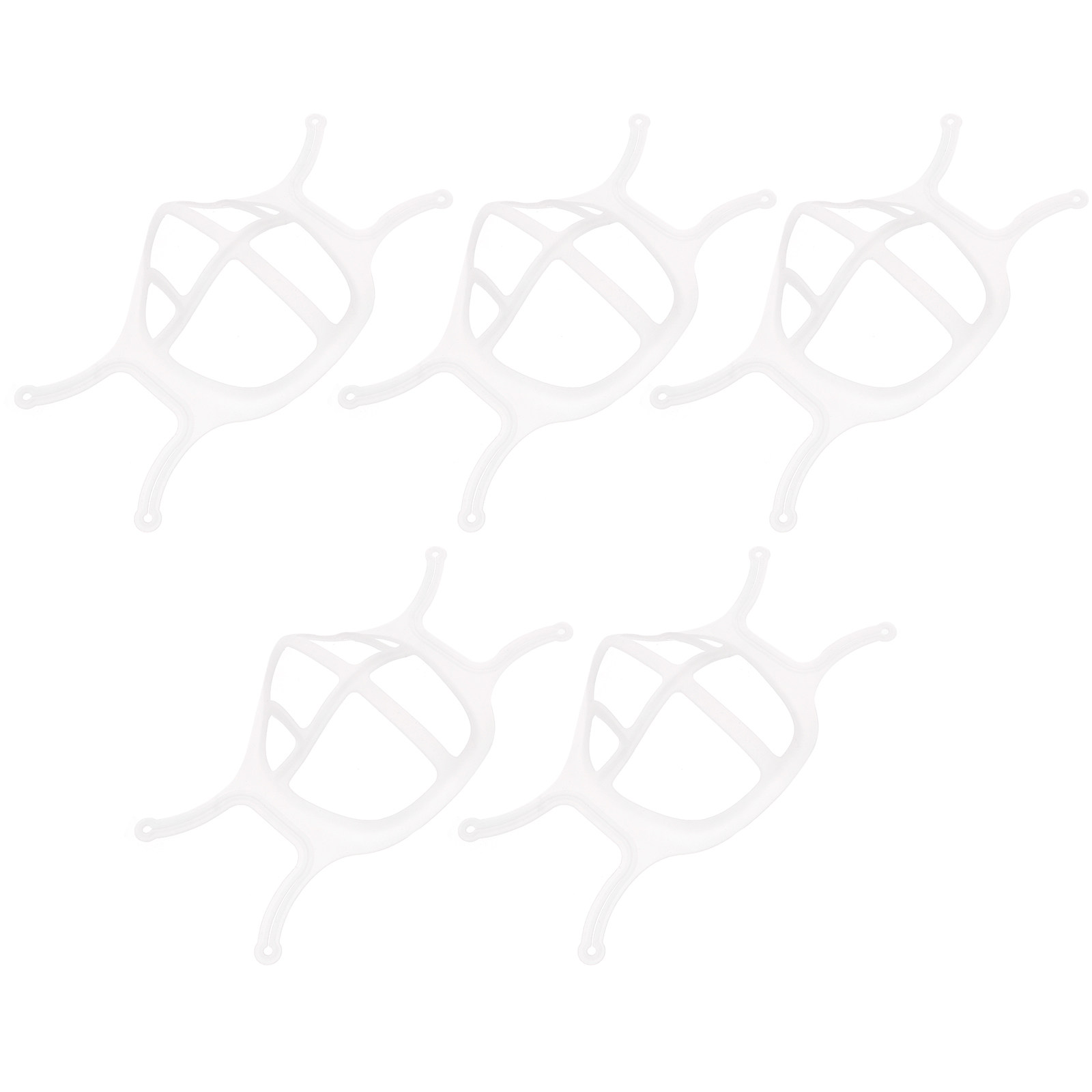 Silicone Mask Bracket - 5 stuks siliconen maskerbeugels 3D binnensteun