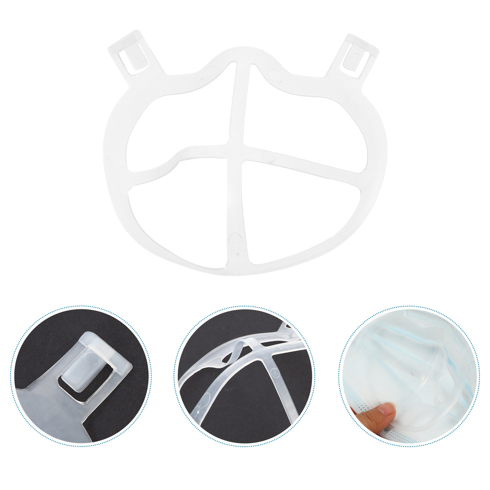 10 stuks lichtgewicht geurloze - Silicone Mask Bracket recensie en prijs