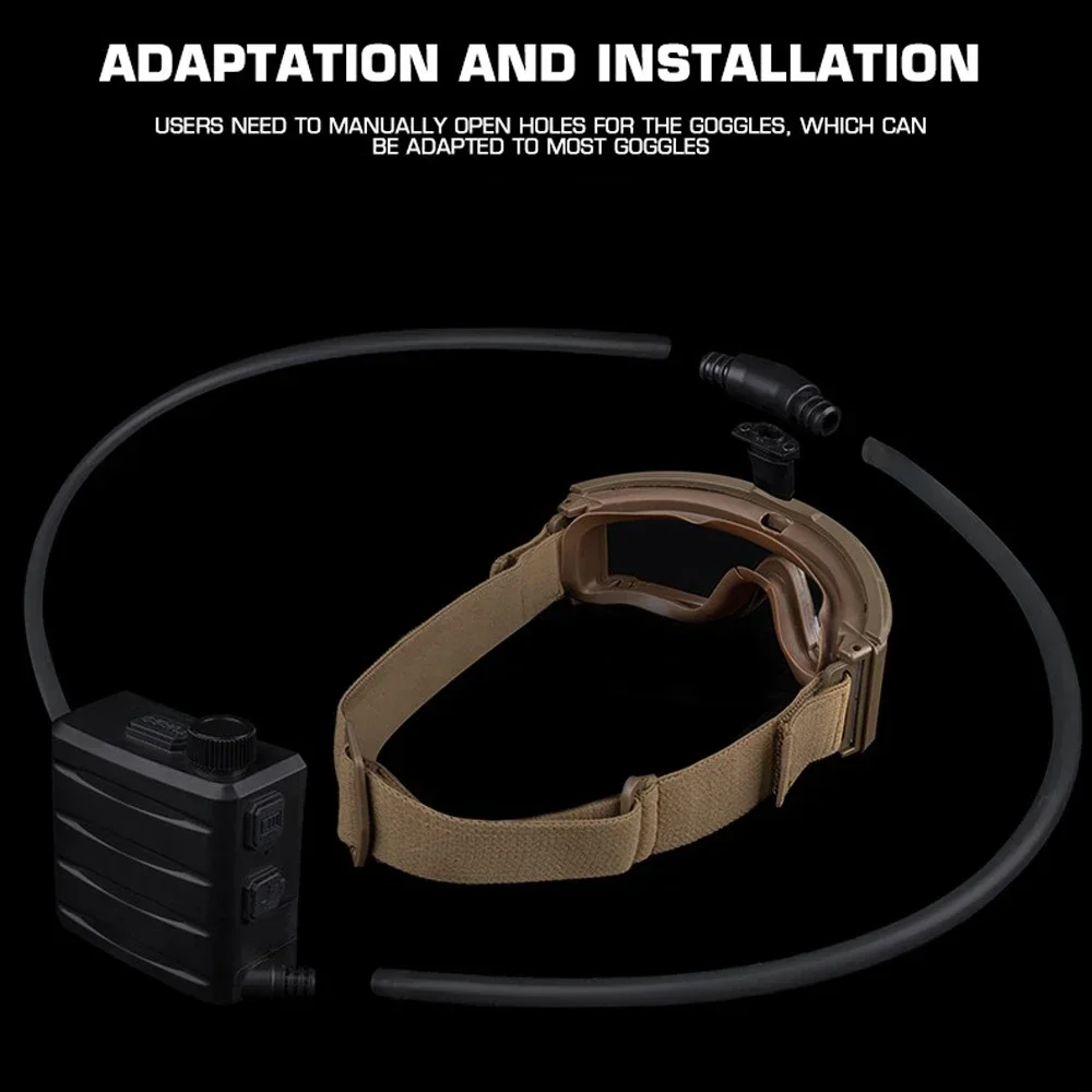 Airsoft Bril Defogger Ontwasem - Anti Pollution Mask recensie en prijs