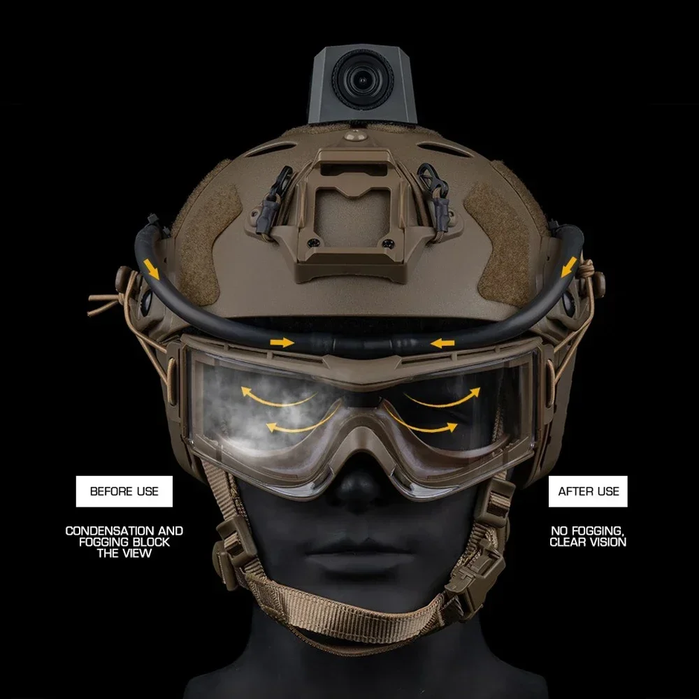 Airsoft Bril Defogger Ontwasem - Anti Pollution Mask recensie en prijs